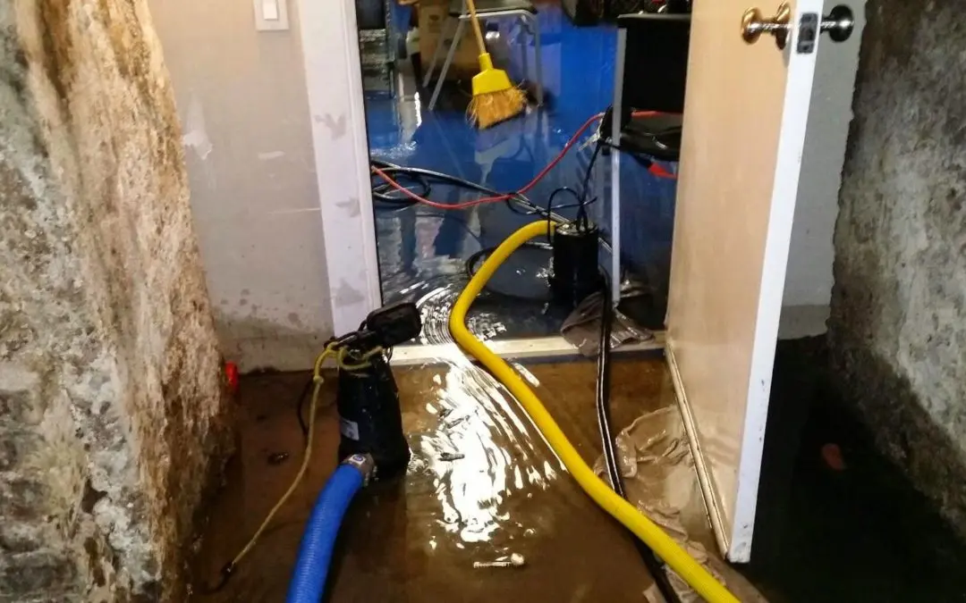 What are the first steps to take when water damage strikes in San Bernardino?