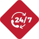 24 hour support