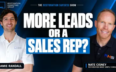 Restoration Lead Generation: Marketing vs. Sales Reps with Nate Cisney of Restoration Made Simple Consulting