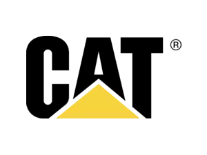 a yellow triangle on a black background