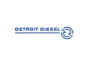 a logo on a black background