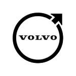 a black circle with an arrow pointing up