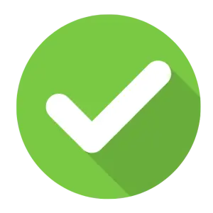 green check icon