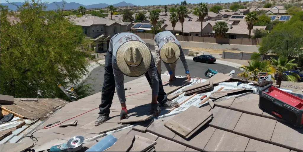 Tile Roofing repair