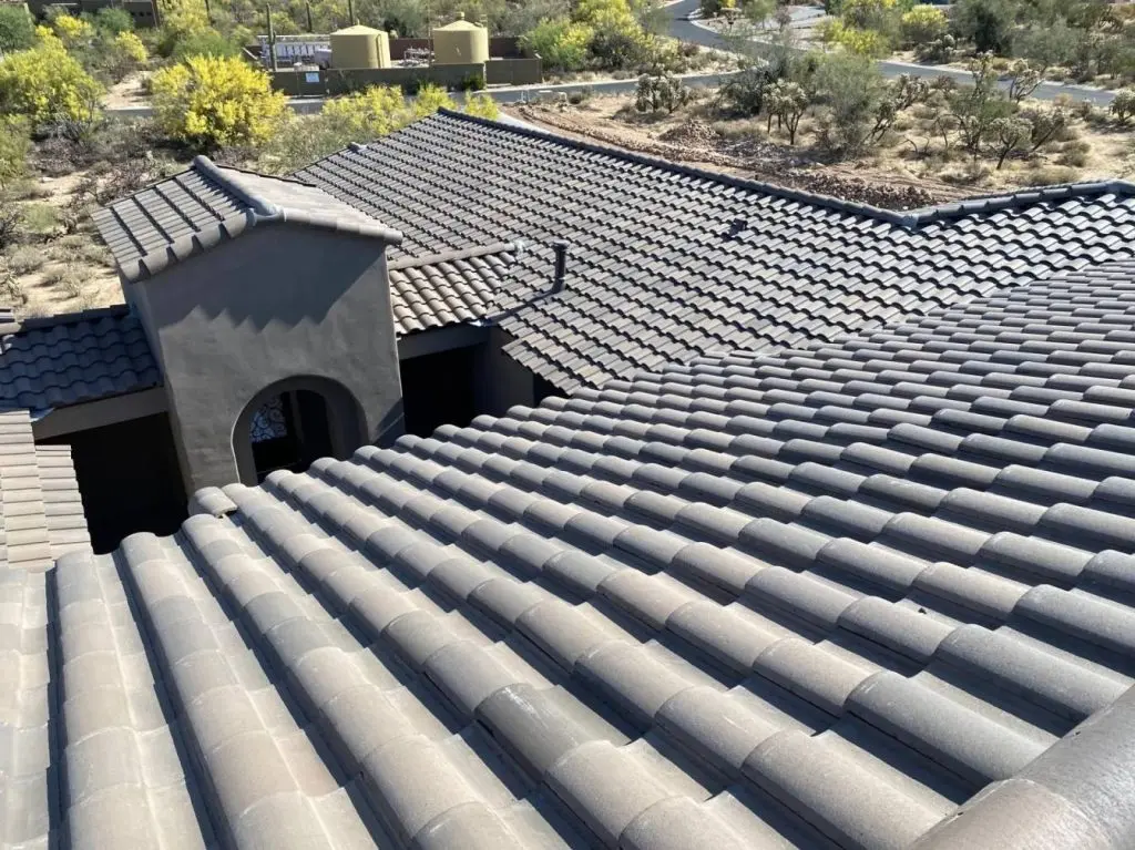 Spring Winds on Roofs