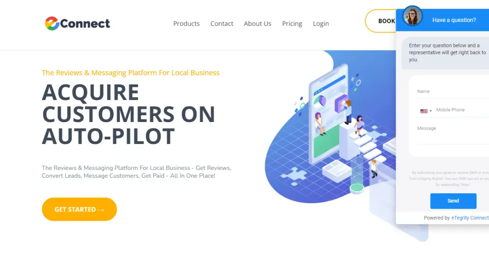 Transform Your Business Communication with eTegrity Connect's Webchat Feature
