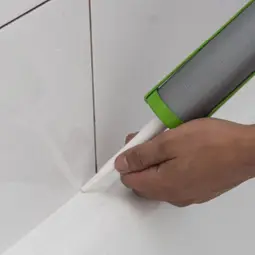 Recaulking service by Tucson Tile and Grout