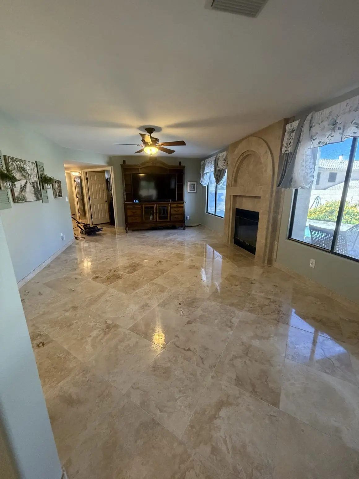 travertine floor restoration scaled