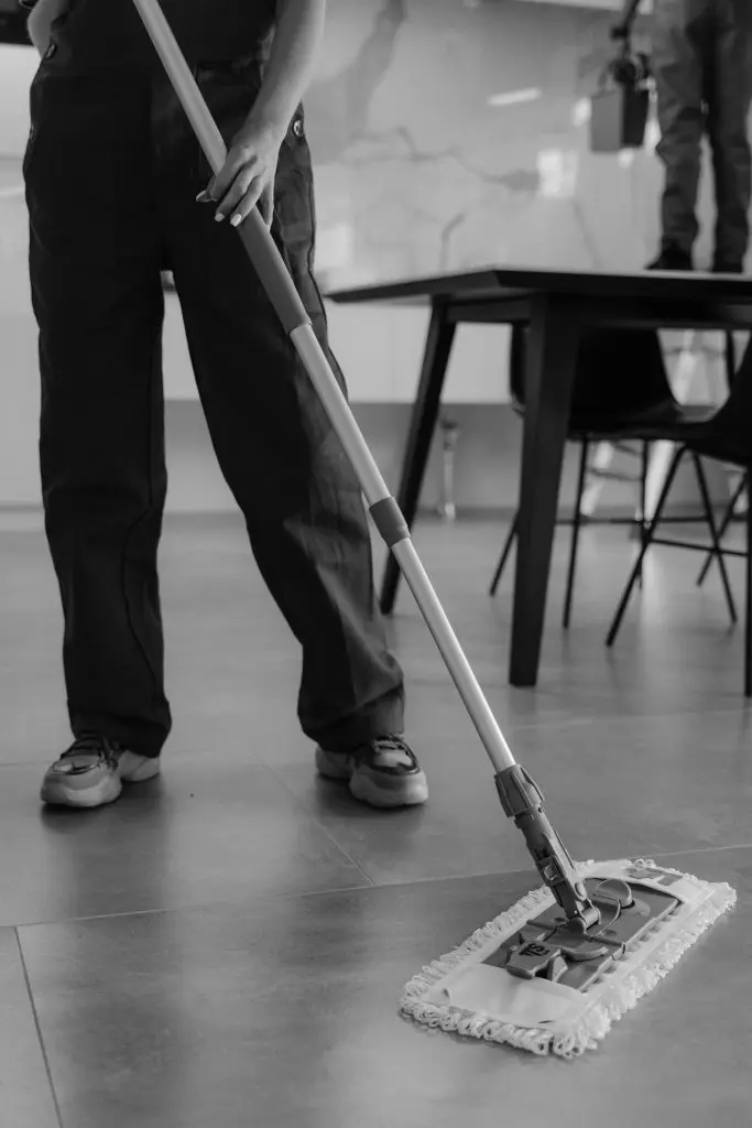 Tucson Tile & Grout technician professionally cleaning and restoring a tiled surface