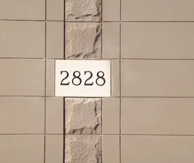 Queen Size Thin Address Stone