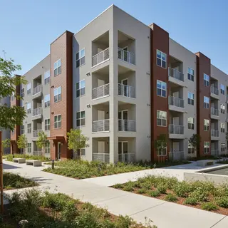 Modern Apartment Complex Modern Apartment Complex