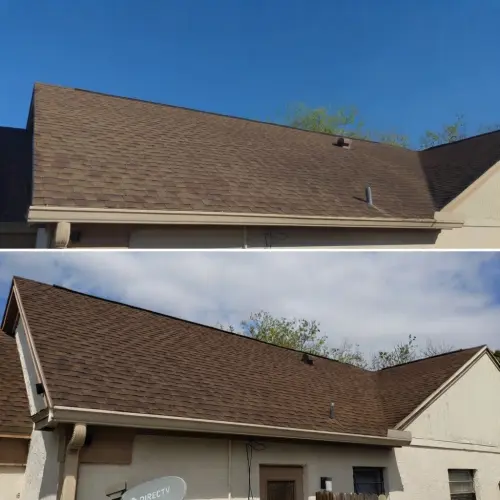 Roof cleaning job completed in Tampa, FL