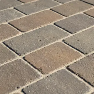 Stone Paver Close-Up Stone Paver Close-Up