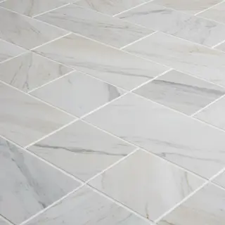 Marble Paver Close-Up Marble Paver Close-Up
