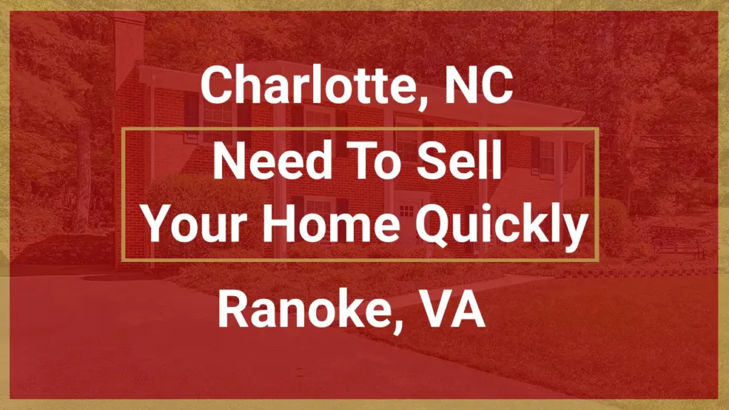 Need To Sell Your Home Quickly