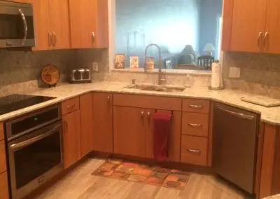 new wooden kitchen cabinets