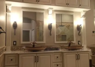 new bathroom cabinets and vanity