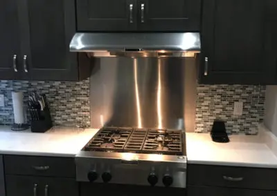 dark kitchen cabinets