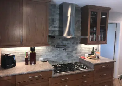 wooden kitchen cabinets