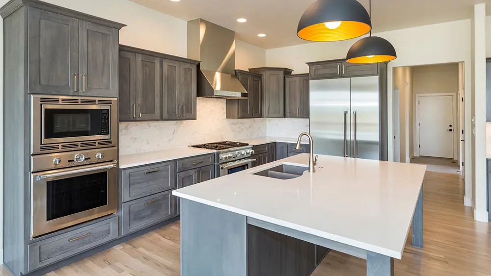 Kitchen With Modern Countertops Kitchen With Modern Countertops