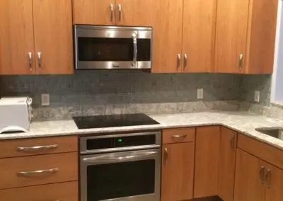 new wooden kitchen cabinets