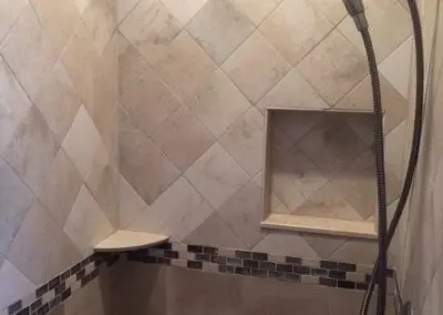 new shower tile