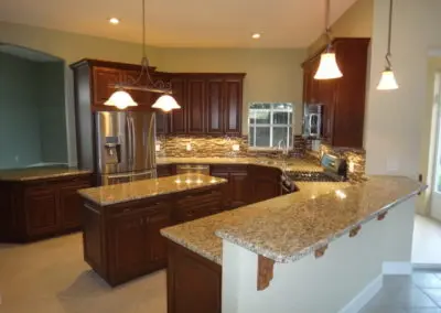 remodeled kitchen