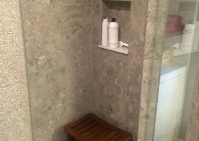 new shower