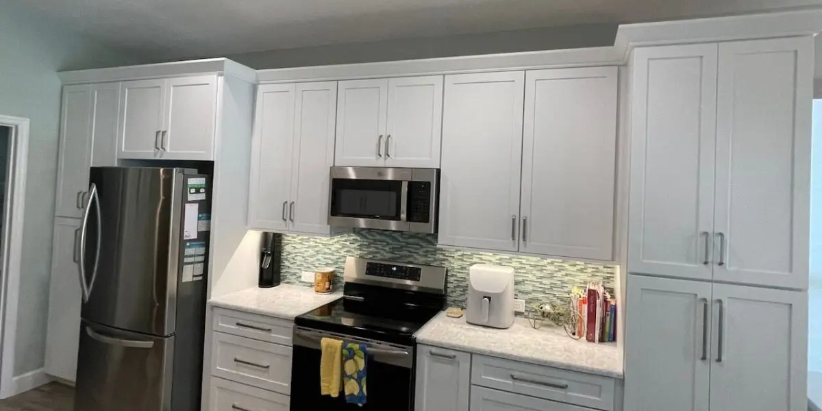 Framed vs Frameless Kitchen Cabinets | Todd Thomas Home Improvements Side-by-side comparison of framed and frameless kitchen cabinets highlighting differences in construction, storage space, and design style