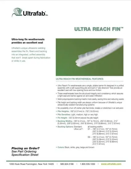 Ultra Reach Sell Sheet Cover