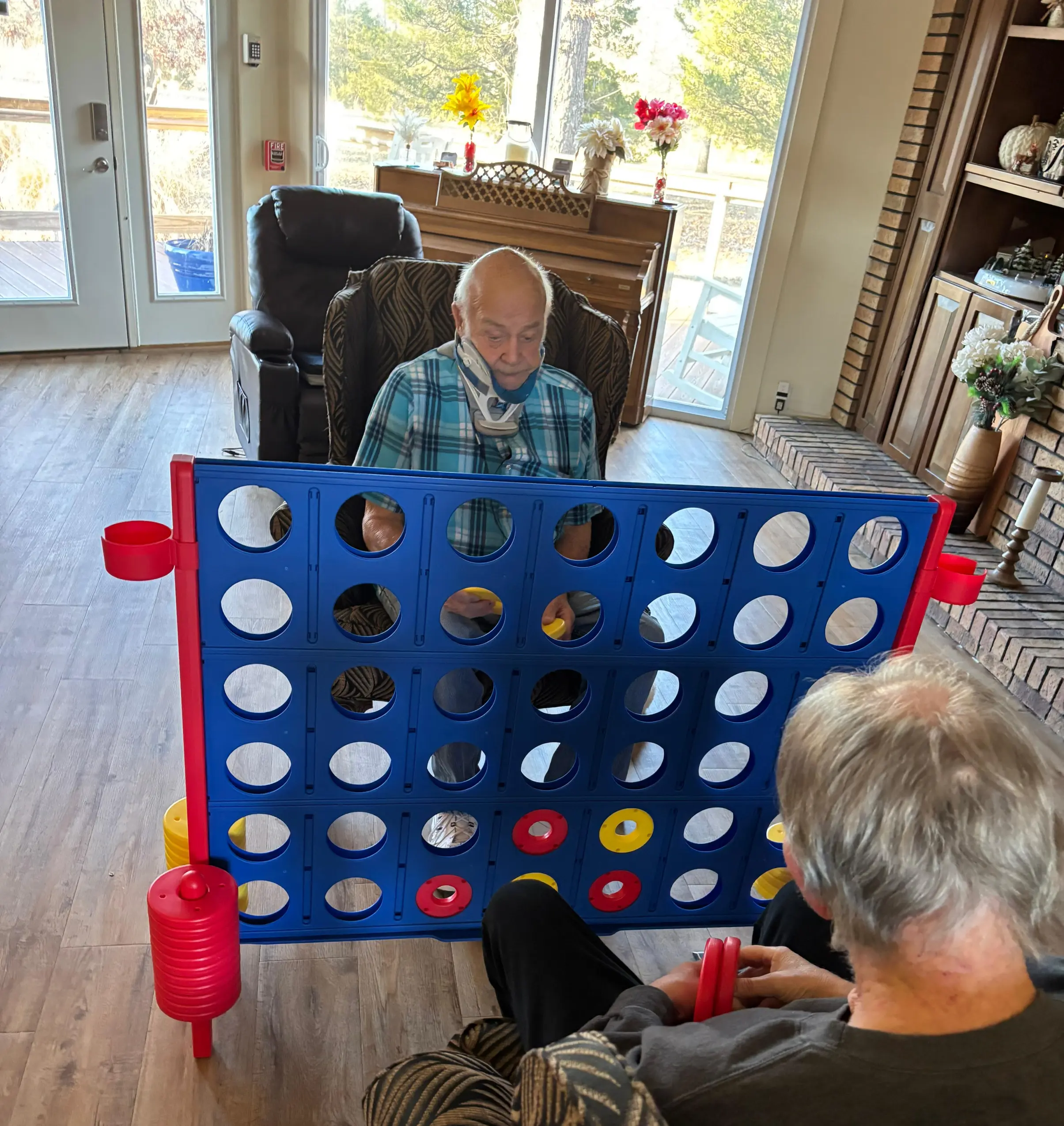Marion Assisted Living Residents enjoying game time