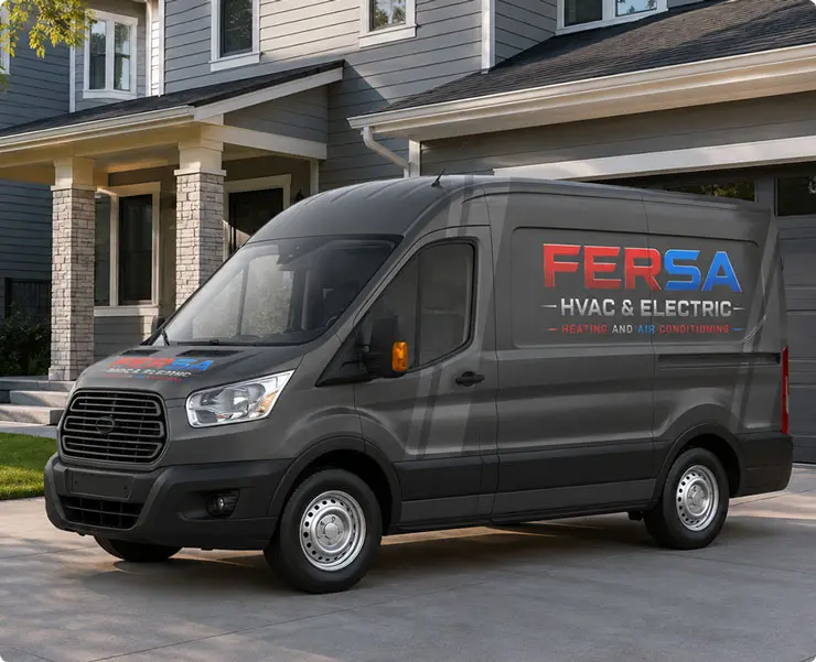 FERSA HVAC & Electric Heating and Air Conditioning Truck