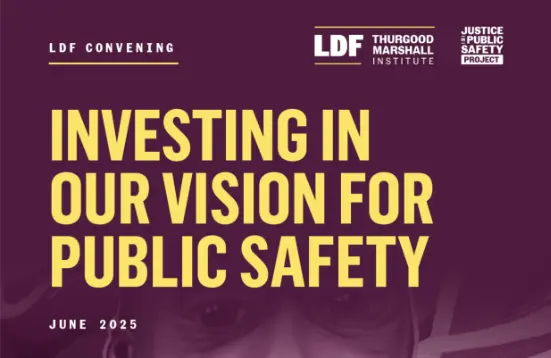 June 2025 Investing in Our Vision for Public Safety