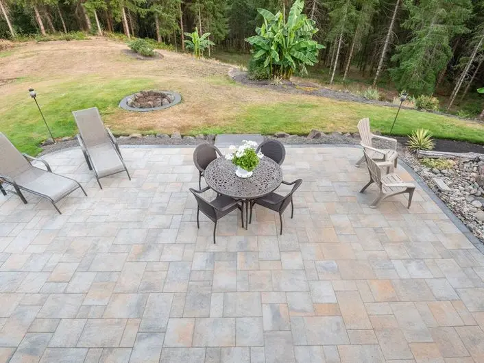 custom paver patios Spanaway outdoor design