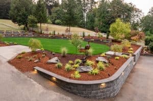 retaining wall gardens