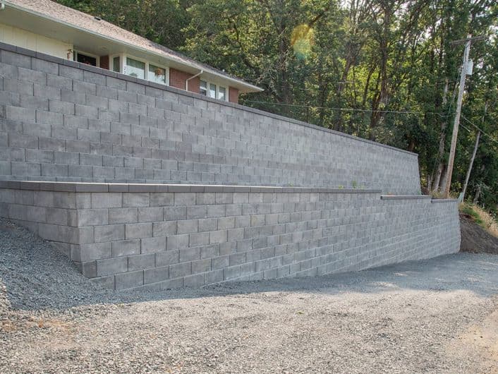 retaining walls Silverdale landscape support