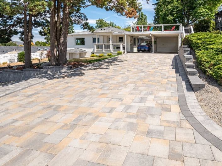 walkways and driveways Silverdale paver surface