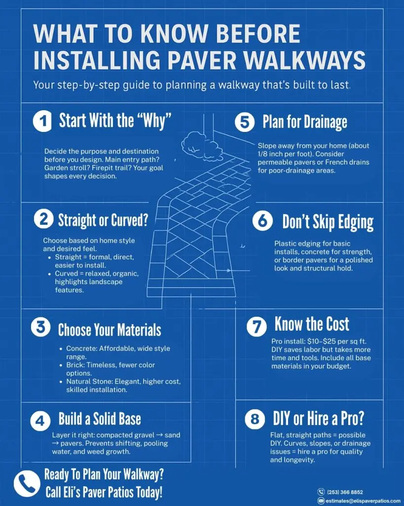 Eli's Paver Patios 2450 Mottman Rd SW Tumwater 98512, Washington United States (360) 807 4198 paver walkways