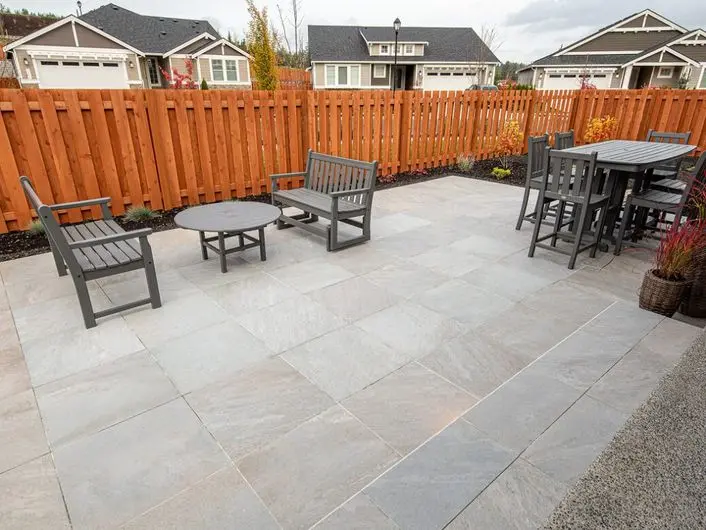 porcelain pavers installation Puyallup patio surface