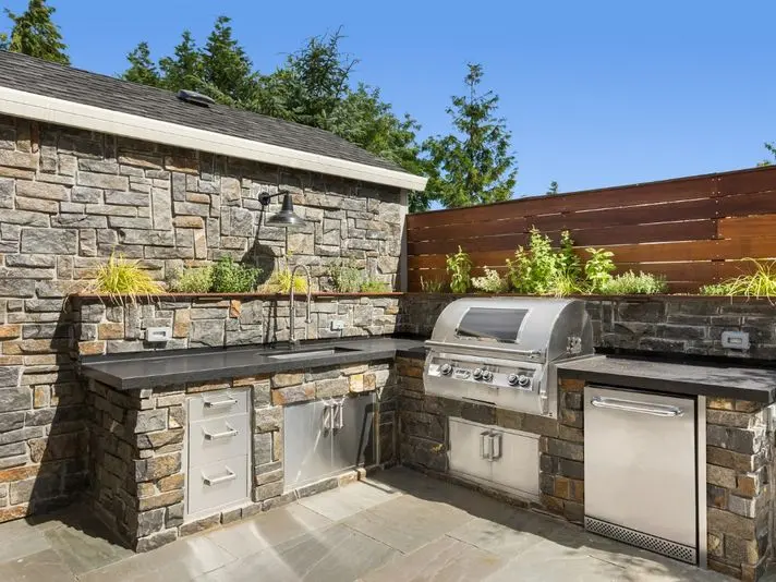 Eli's Paver Patios 2450 Mottman Rd SW Tumwater, Washington 98512 United States (360) 807 4198 outdoor kitchen installation 2