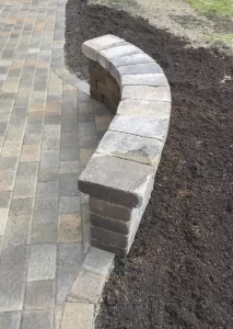 retaining wall patios