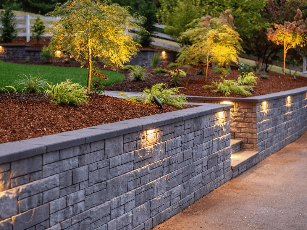 outdoor retaining wall 6