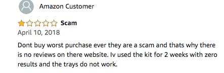 smile sciences review saying it's a scam