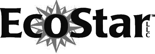 EcoStar logo - black