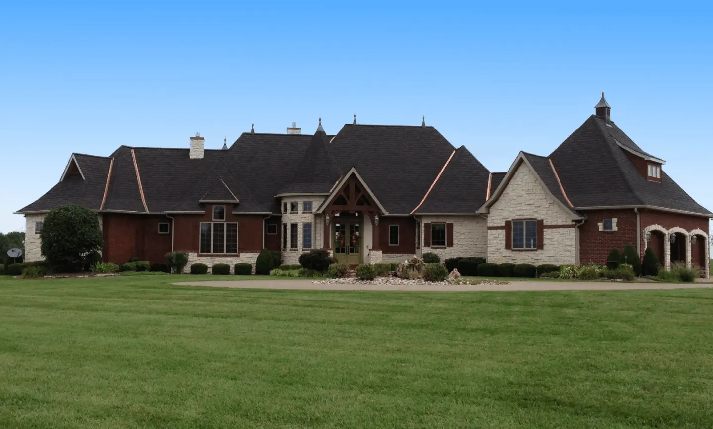 Huge residential roof replacement