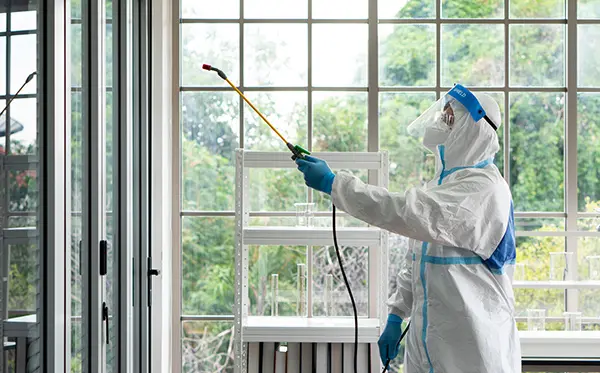 Disinfecting against COVID electrostatic cleaning NYC