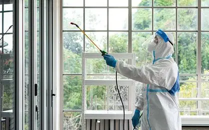Disinfecting against COVID electrostatic cleaning NYC