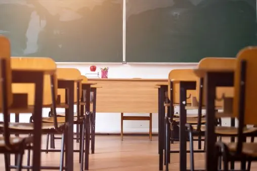 Chartered School Classroom in New York City