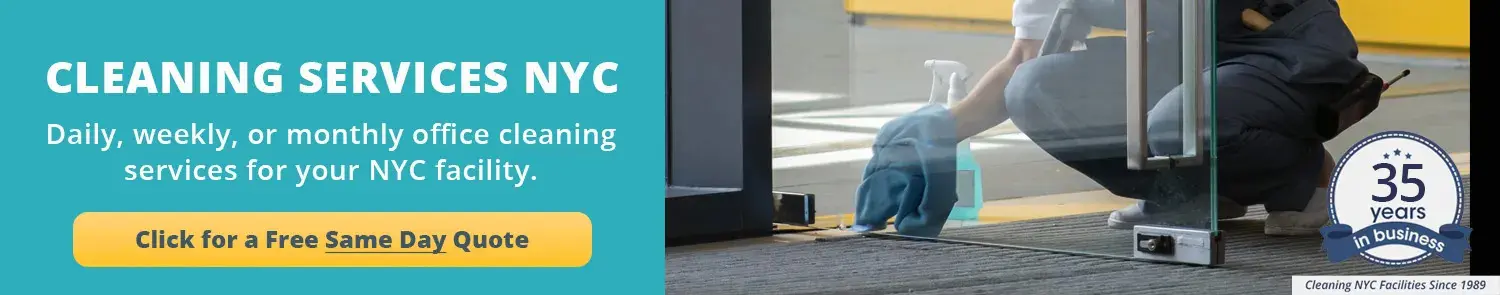 Office window cleaning nyc monthly services