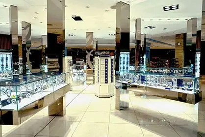 Jewelry Department Area in NYC Store